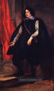  porträt - Bildnis eines Herrn Barock Hofmaler Anthony van Dyck